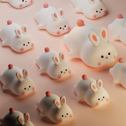 Cute Rabbit Bedside Lamp – Touch LED Light